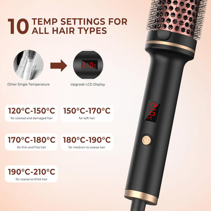 Thermal Brush Curling Iron