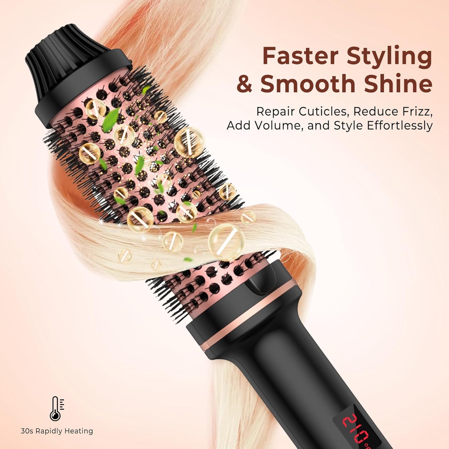 Thermal Brush Curling Iron