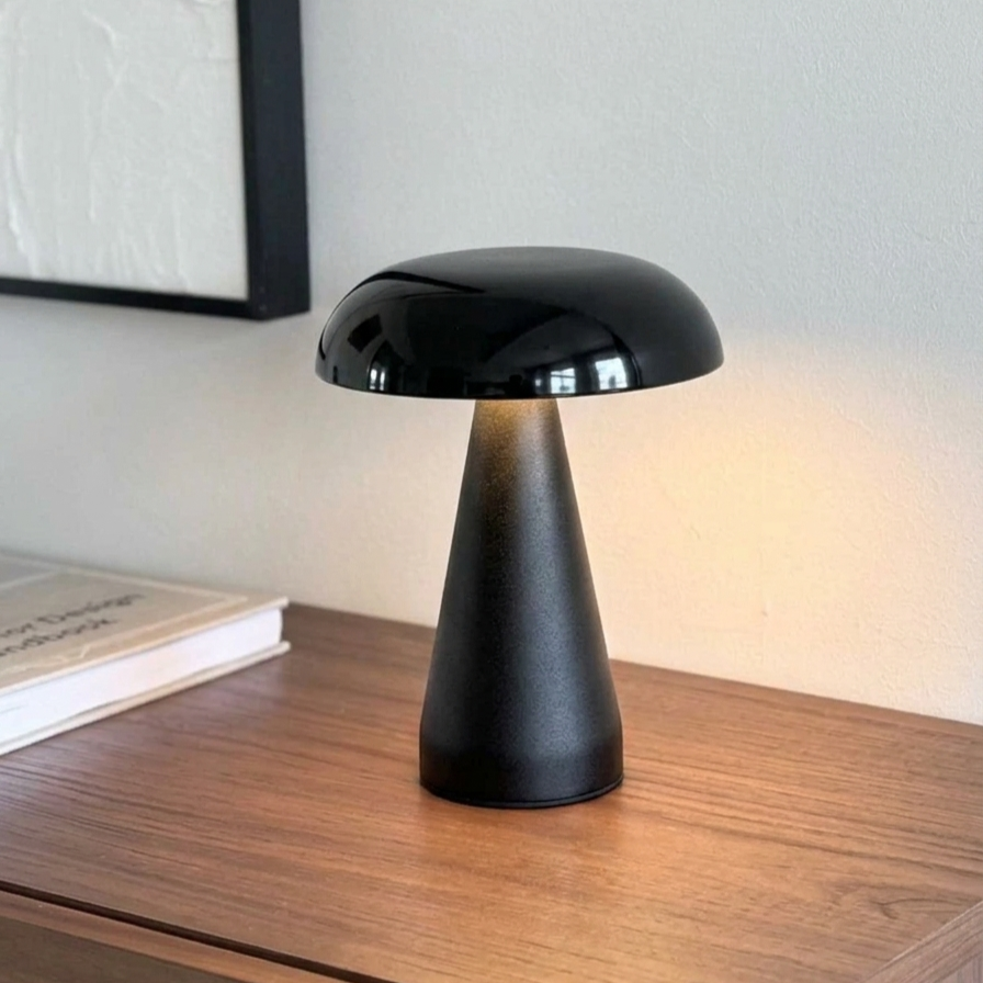 Retro Mushroom Table Lamp LED Touch