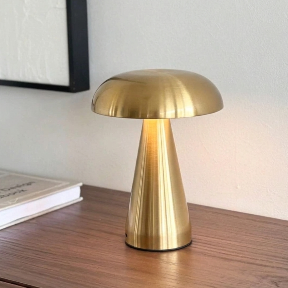 Retro Mushroom Table Lamp LED Touch