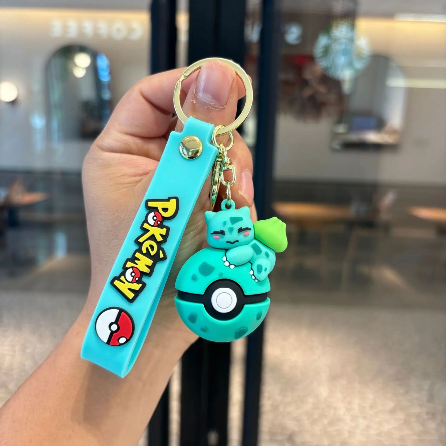 Pokémon Poké Ball Keychain Set