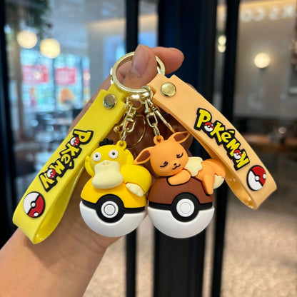 Pokémon Poké Ball Keychain Set