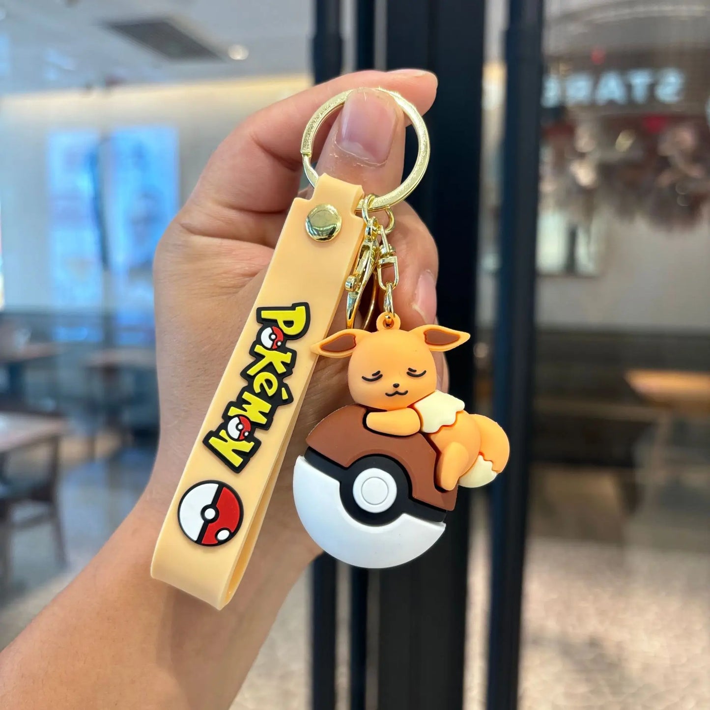 Pokémon Poké Ball Keychain Set