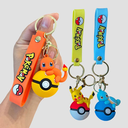 Pokémon Poké Ball Keychain Set