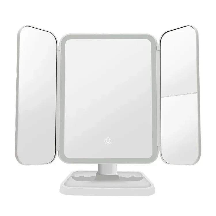 LED Makeup Mirror Trifold