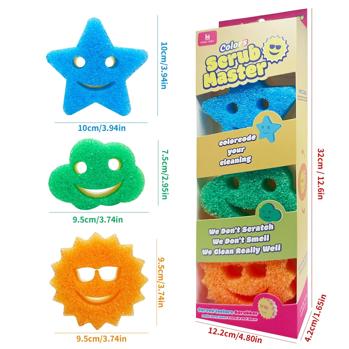 Scrub Master Kitchen Sponge Variety Pack