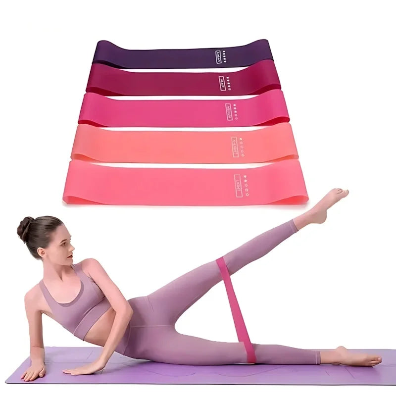 5 Piece Exercise Resistance Bands, Strength Training