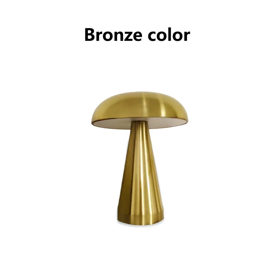 Retro Mushroom Table Lamp LED Touch