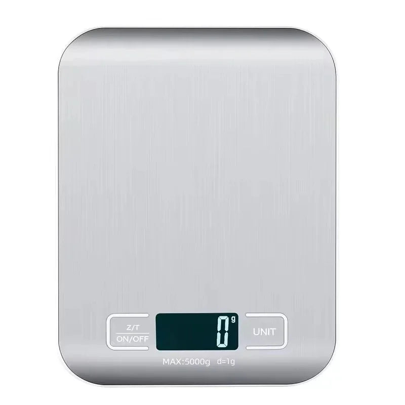 Stainless Steel Digital Kitchen Scale LED Display