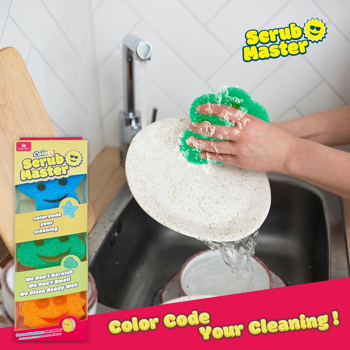 Scrub Master Kitchen Sponge Variety Pack